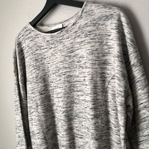 Pure J Jill grey oversized wide sweatshirt size petite XS - Picture 2 of 8